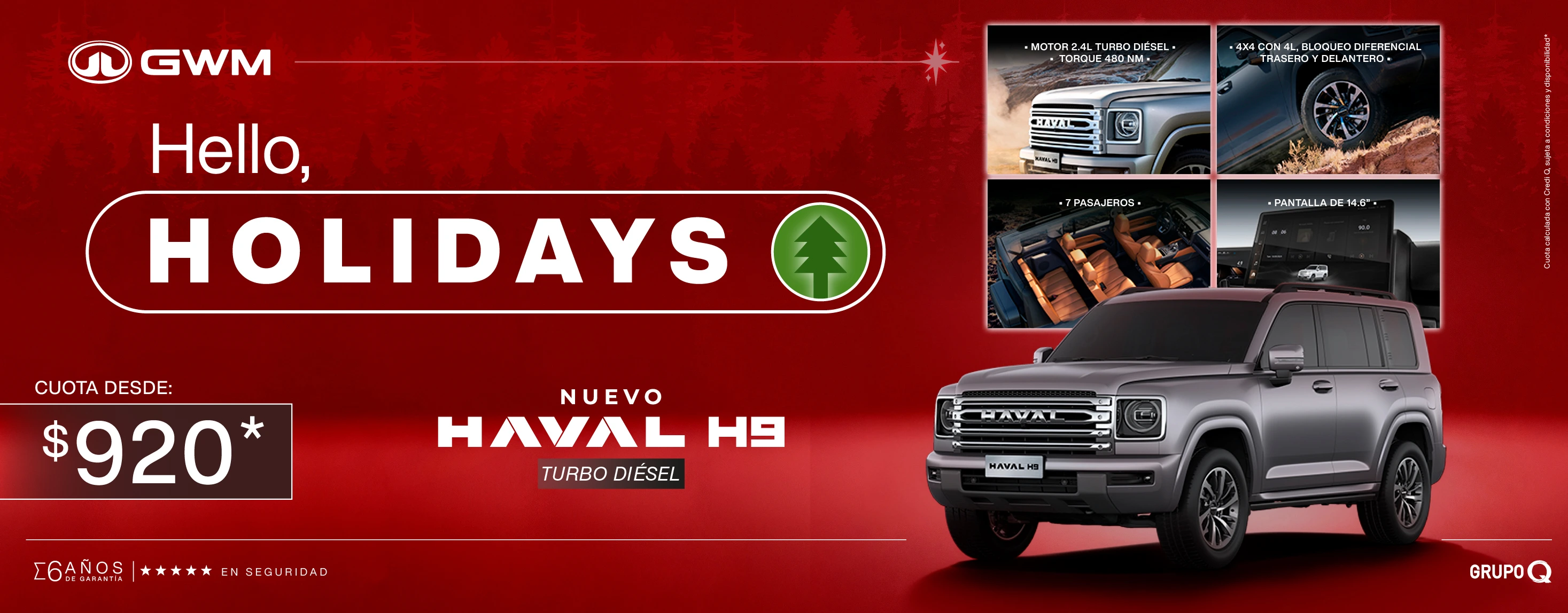 GWM Haval H9 - Grupo Q