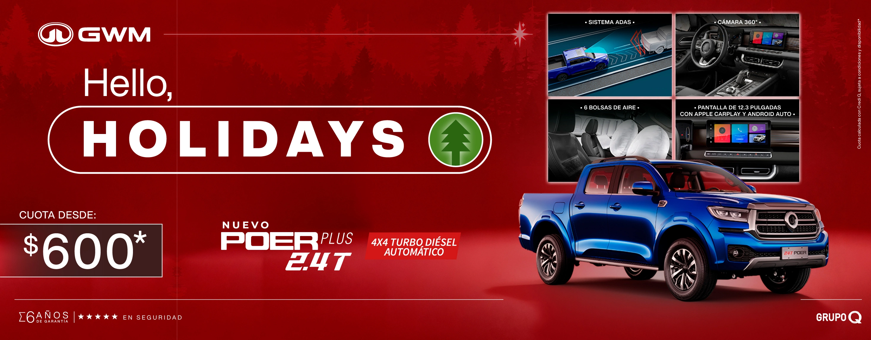 GWM Poer 2.4T - Grupo Q