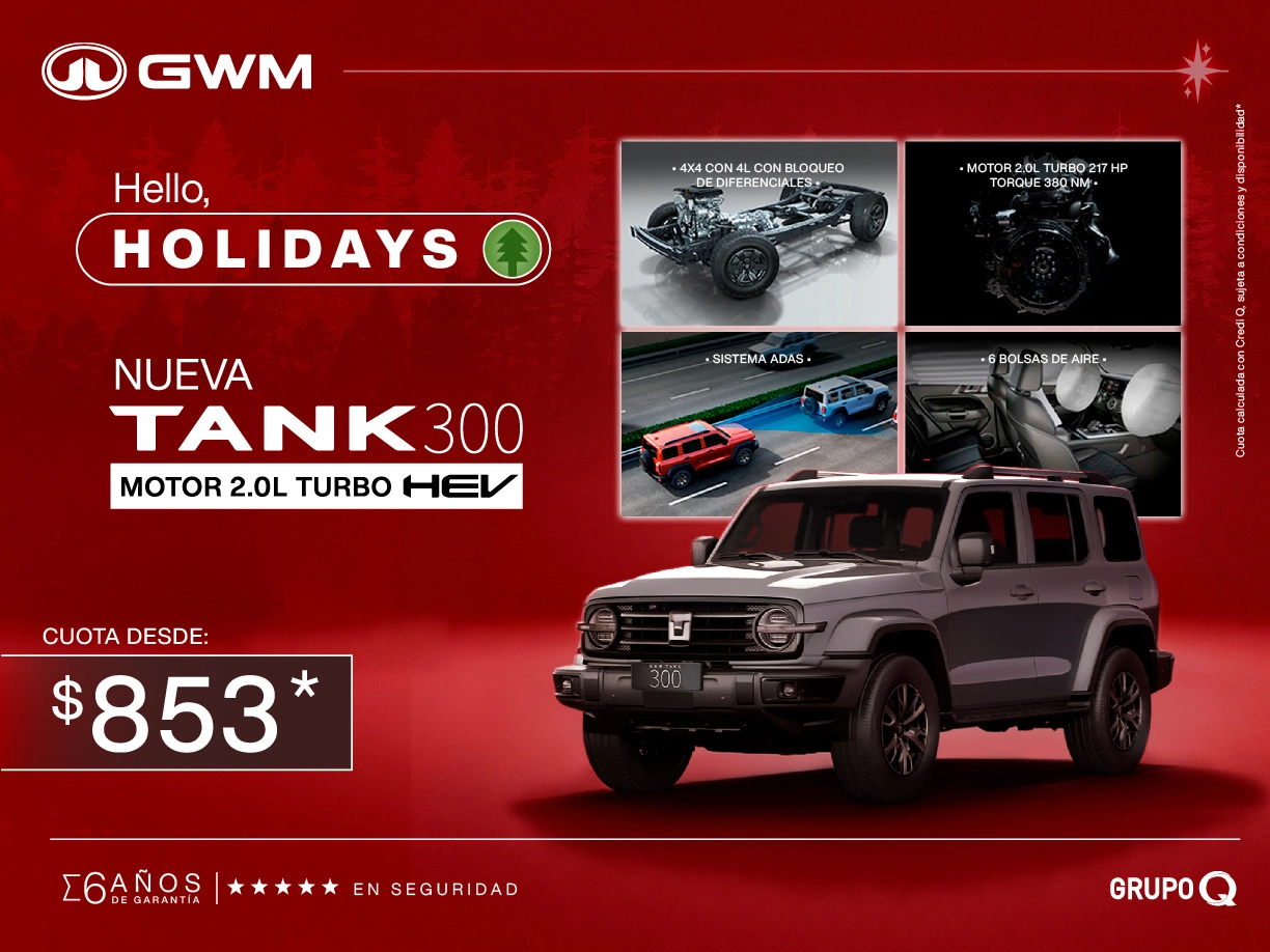 GWM tank 300 - Grupo Q