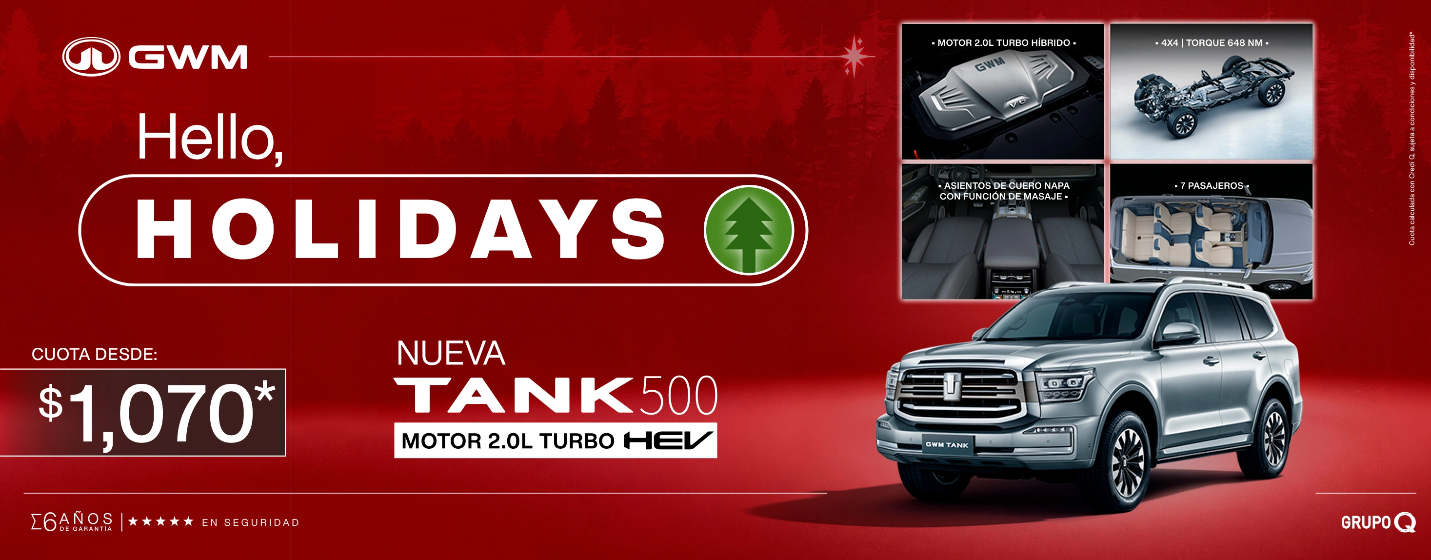 GWM Tank 500 - Grupo Q