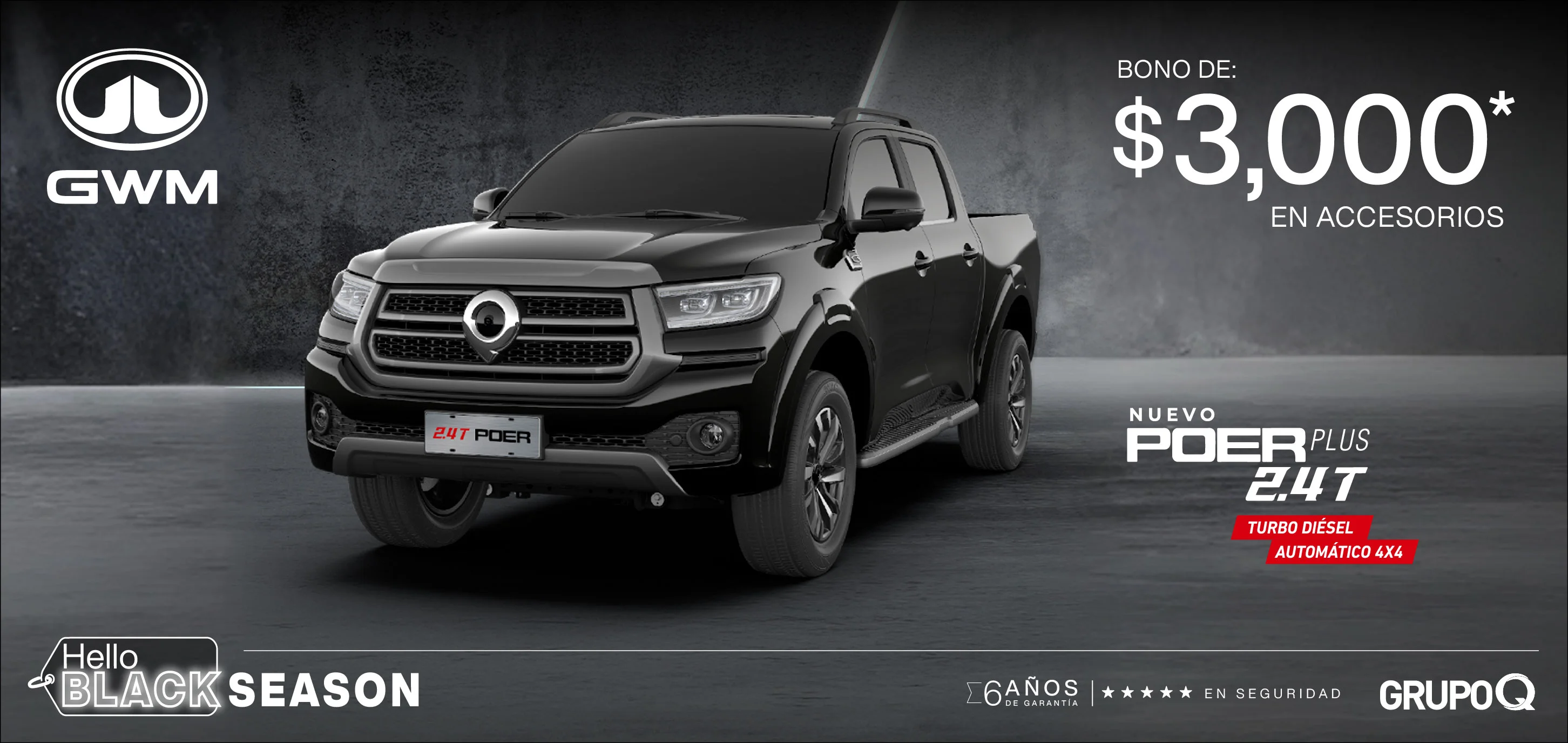 GWM Nuevo Poer Plus 2.4T - Grupo Q