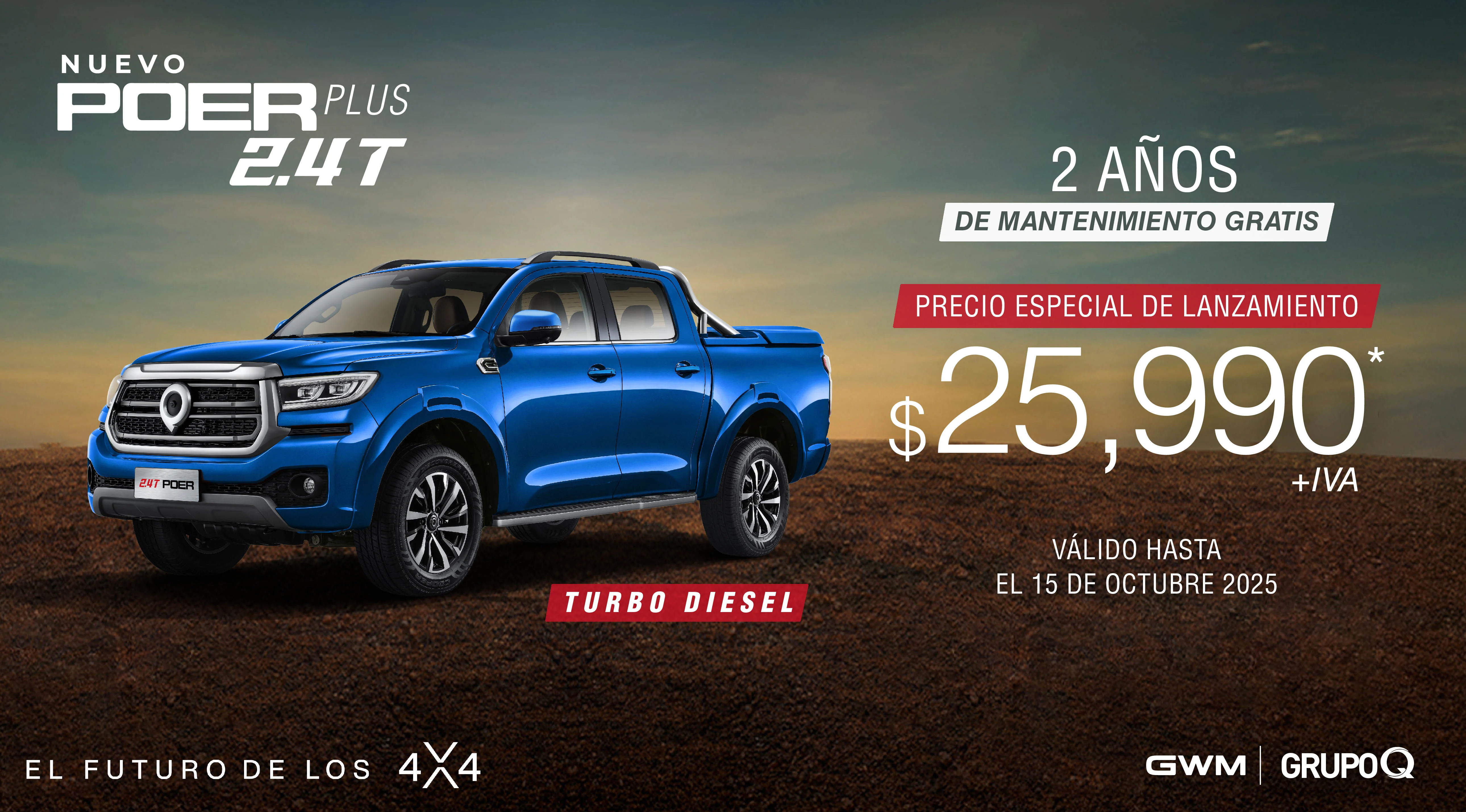 Nuevo Poer Plus 2.4T - Grupo Q