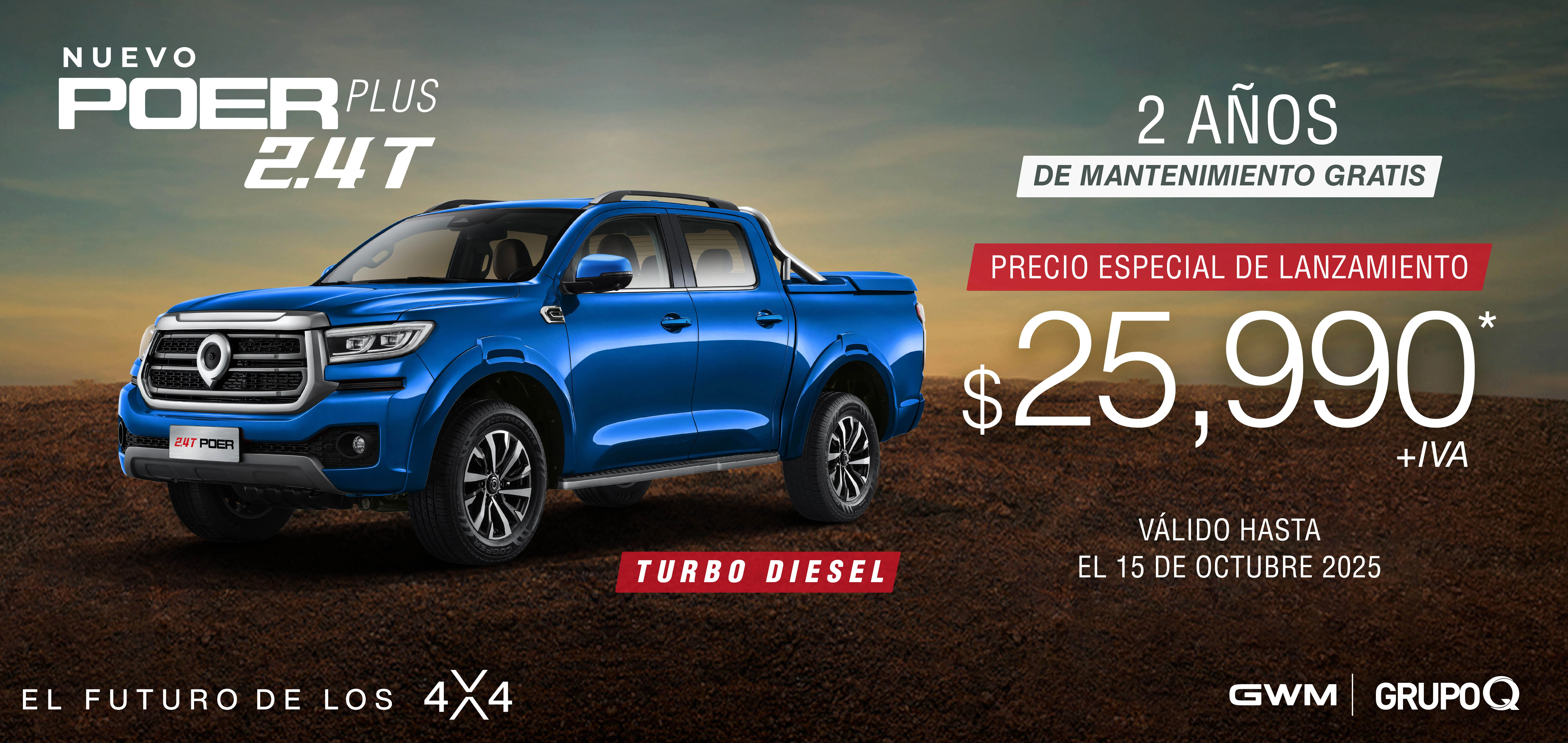 Nuevo Poer Plus 2.4T - Grupo Q