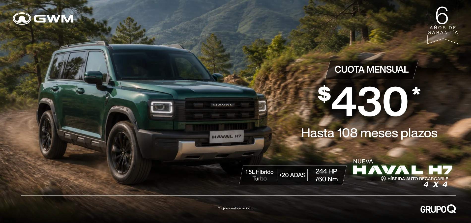 GWM - Haval H6 - Grupo Q