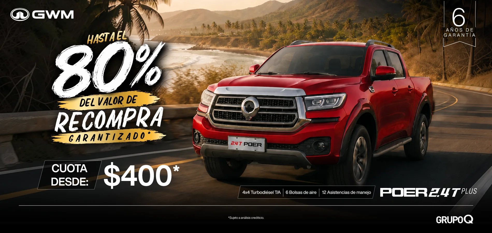 GWM - Poer Plateado - Grupo Q